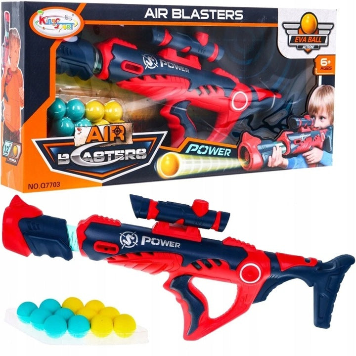 PNEUMATIC GUN Rifle for SAFE FOAM BALLS Scope