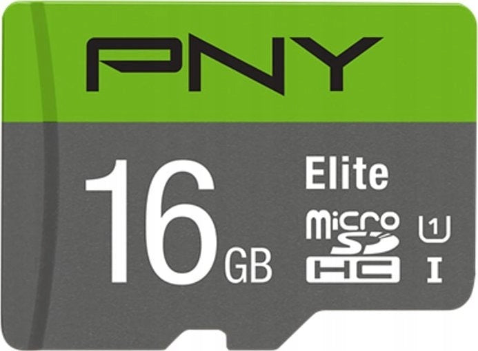 PNY Elite MicroSDHC 16 GB Class 10 UHS-I/U1 (P-SDU16GU185GW-GE)