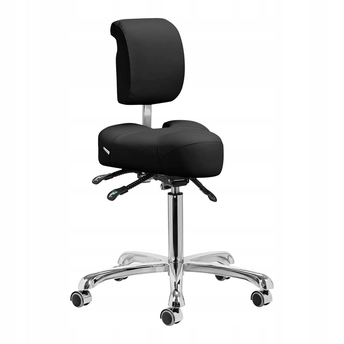 PODOLOGICAL STOOL GIOVANNI 1005 COSMETIC ERGONOMIC ROTARY