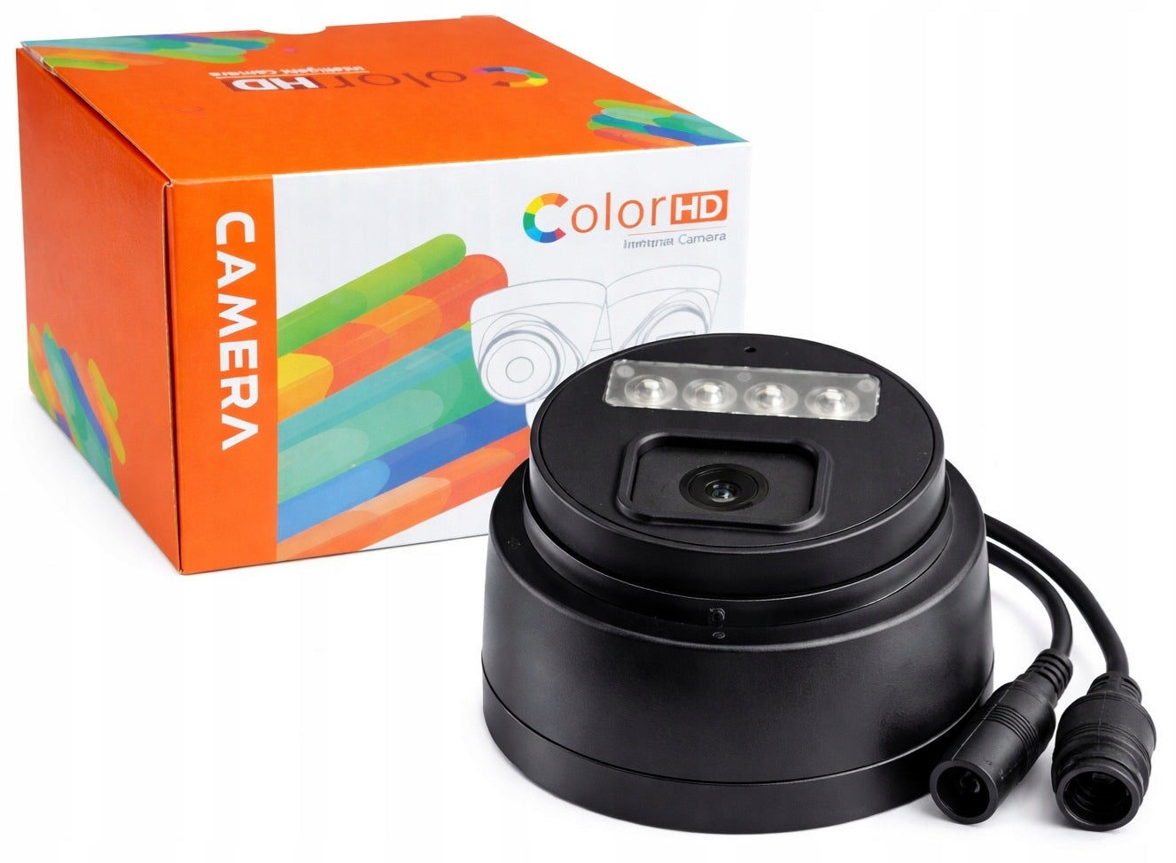 POE IP CAMERA 4MPx 2k HOME MONITOR IR INDUSTRIAL DOME HD HW8536 IPA