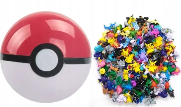 POKEMON 24 Figurines + POKEBALL Pikachu Set| XXL Set | Gift Gadget Manufacturer code BajLander
