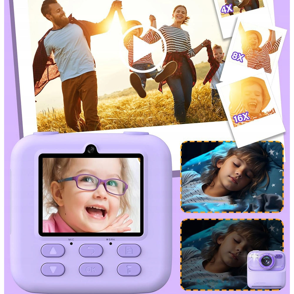 POLAROID CAMERA FOR CHILDREN MULTIFUNCTIONAL SAFE THERMAL TRANSFER PRINTING Brand no brand