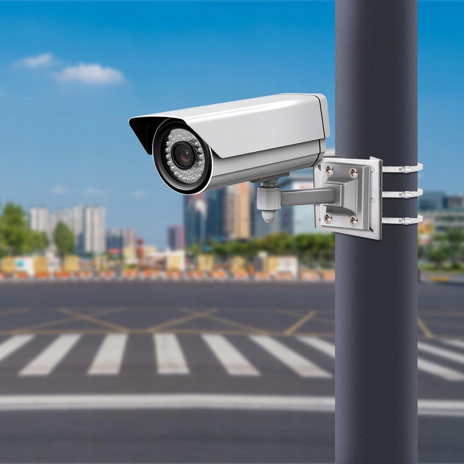 POLE MOUNTING BRACKET FOR CCTV CAMERAS CAMERA MOUNT KIT Model Uchwyt do aparatu