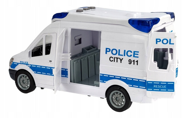 POLICE CAR LIGHT ROOSTER CAR Police Bus Van Color blue