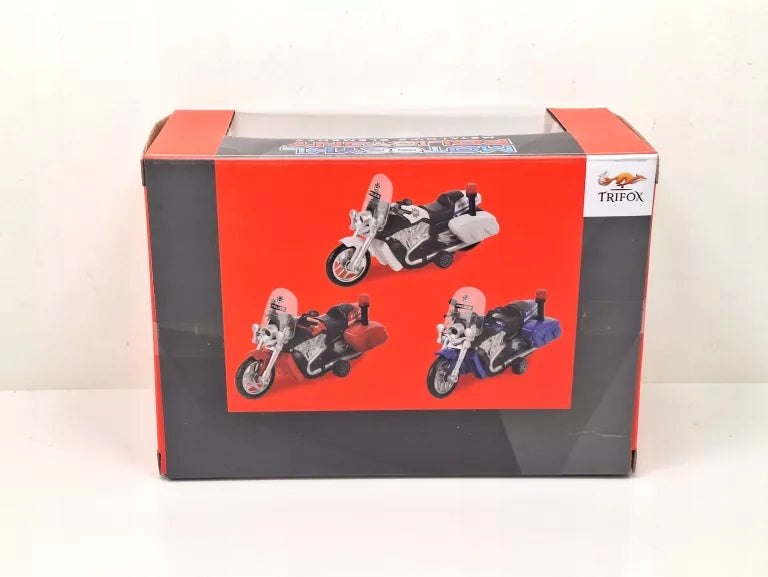 POLICE MOTORCYCLE TRIFOX 1/16 Brand Trifox