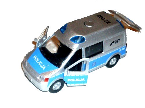 POLICE Metal Police Car VAN POLICE