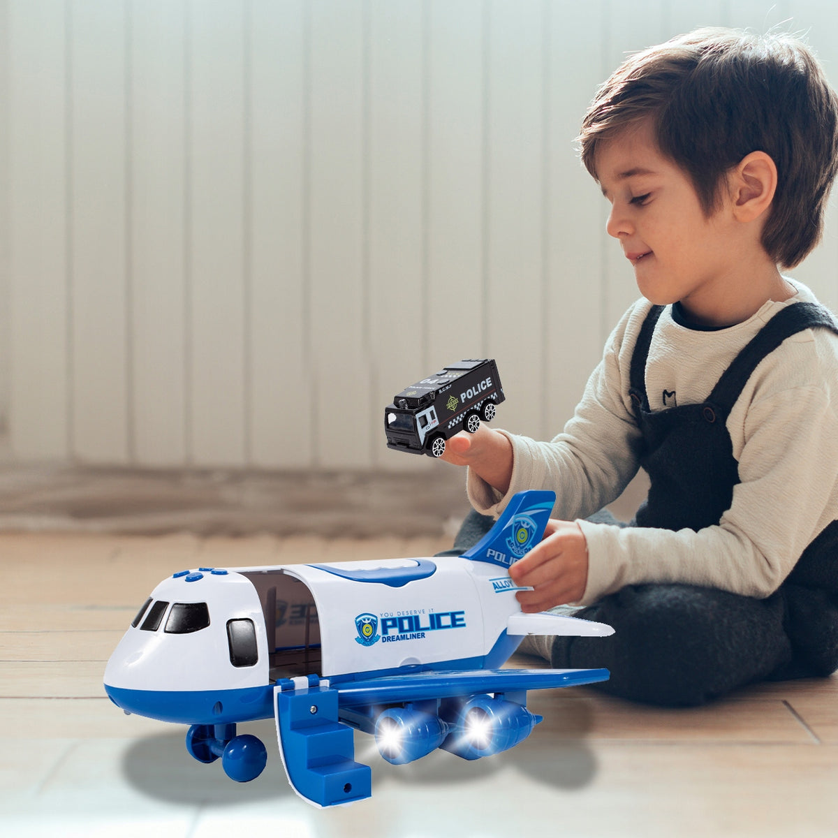 POLICE PLANE INTERACTIVE WITH VEHICLES POLICE AIRPORT OPENING Manufacturer code 5901924221012