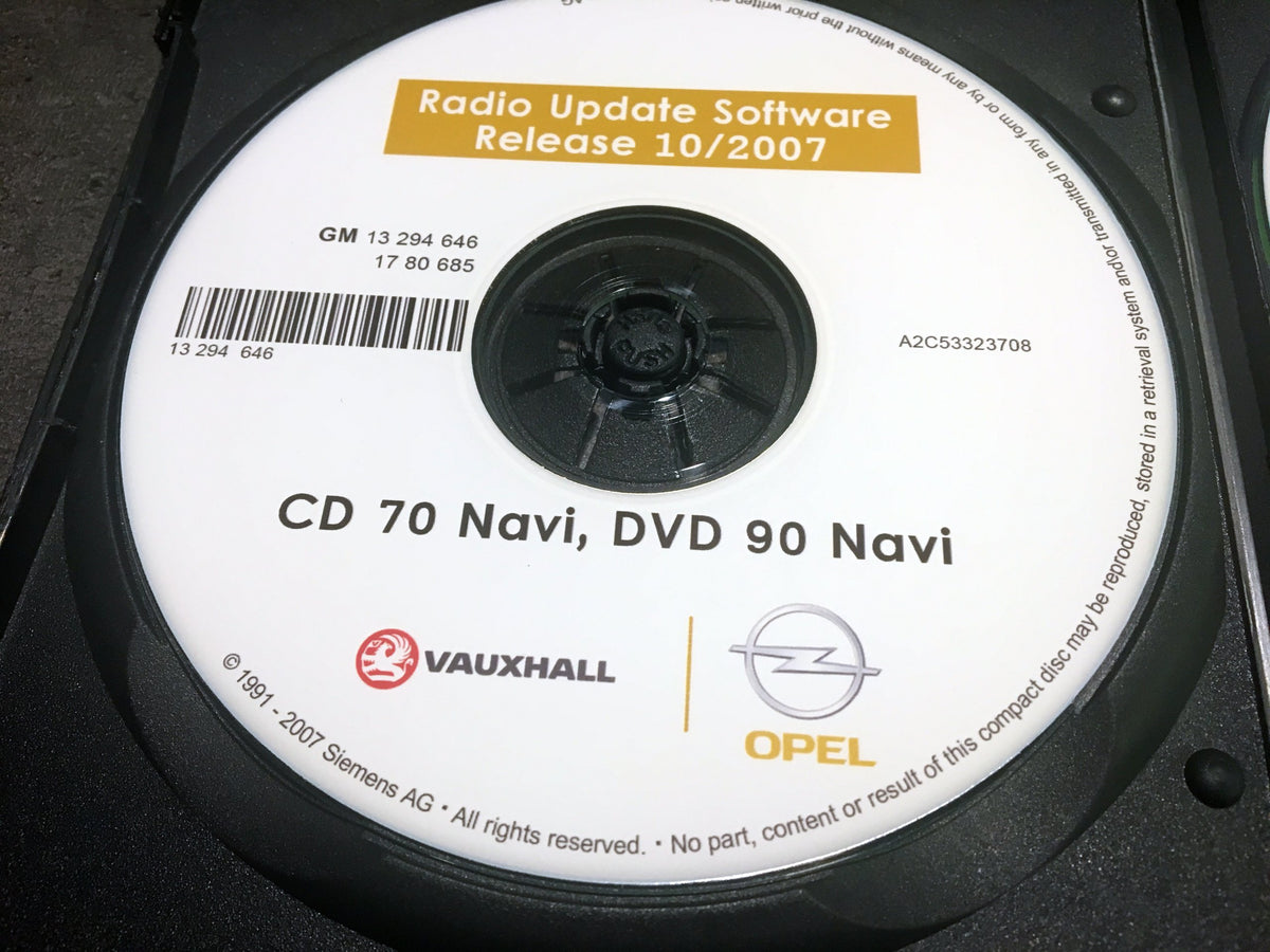 POLISH MENU OPEL CD70 DVD90 + MAP OF EUROPE BOX EAN (GTIN) 0034285502058