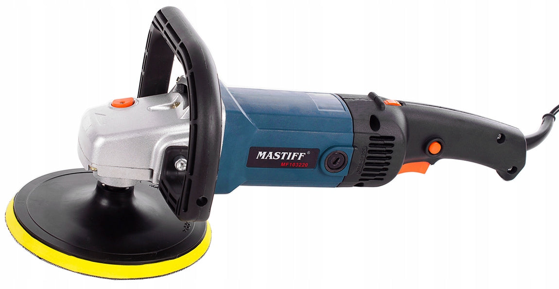 POLISHER CAR GRINDER 2400W DISC 180mm SMOOTH ROTATION ADJUSTMENT Brand Kraft&Dele