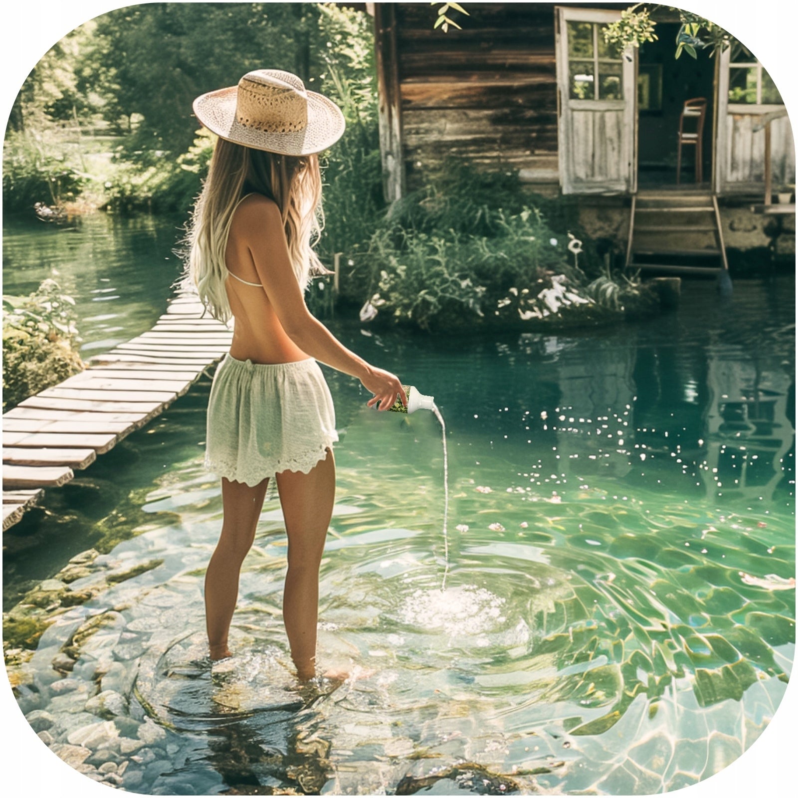 POND WATER TREATMENT FEMANGA GERMAN COMPANY CRASTICAL CLEAR WATER Brand Femanga