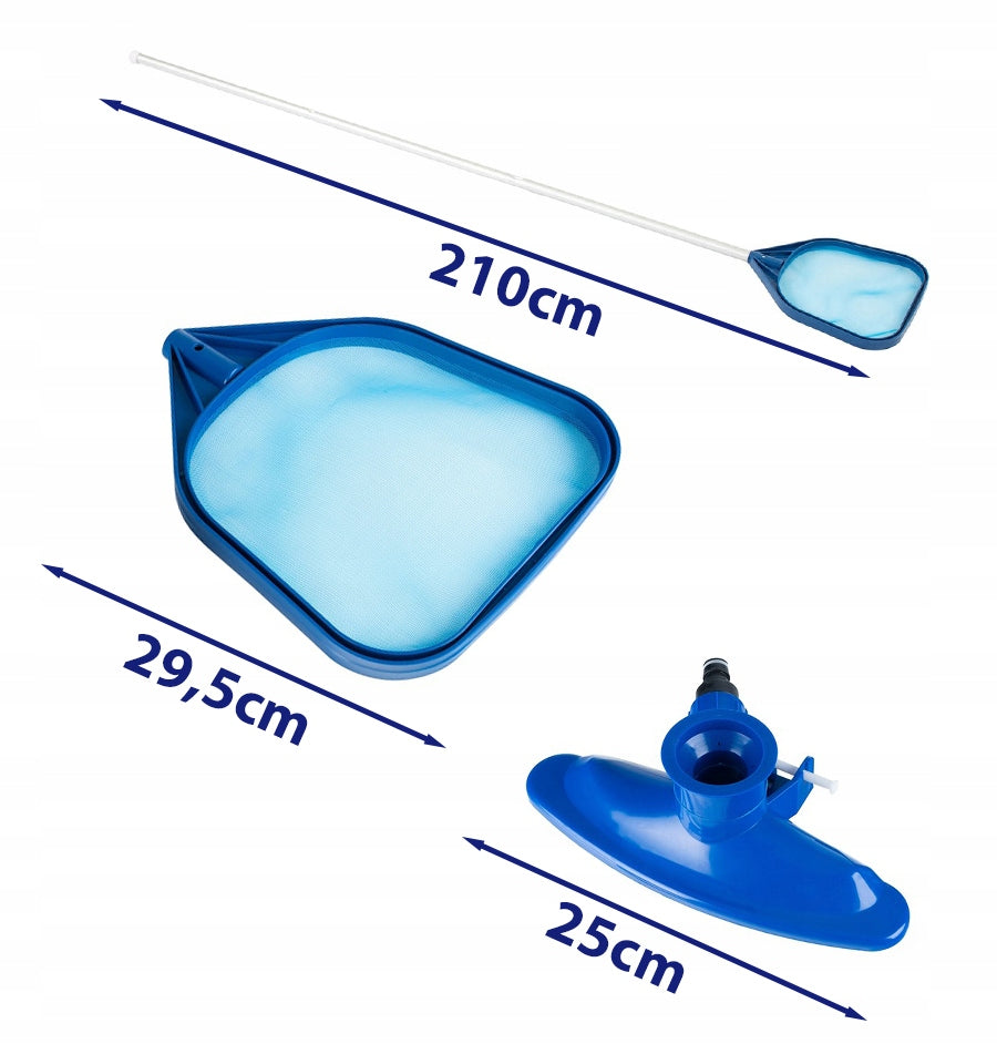 POOL CLEANING KIT BRUSH pool VACUUM CLEANER STICK MESH Manufacturer Stator
