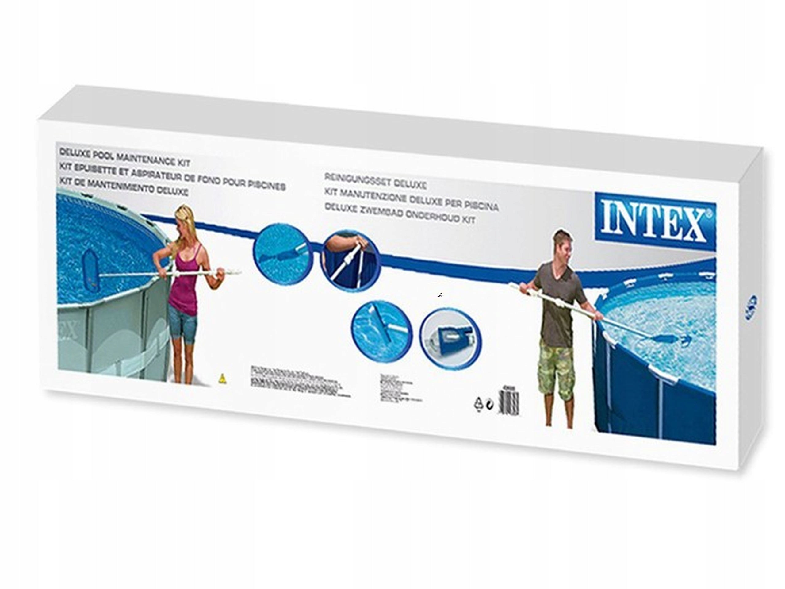 POOL CLEANING KIT DELUX INTEX 28003 LARGE POOL SET Manufacturer Intex