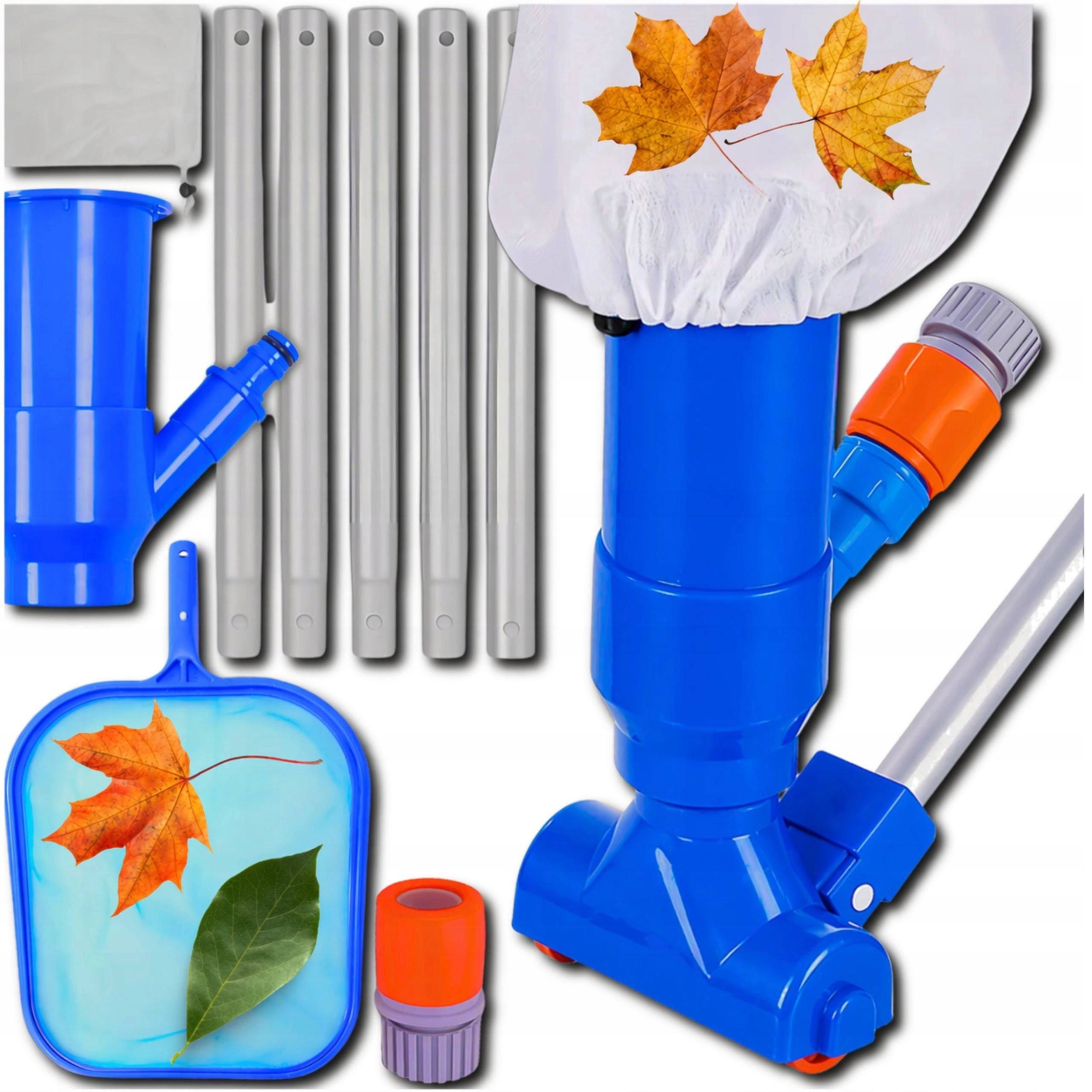 POOL CLEANING KIT HANDHELD VACUUM CLEANER FOR POOL MESH STRAINER SET
