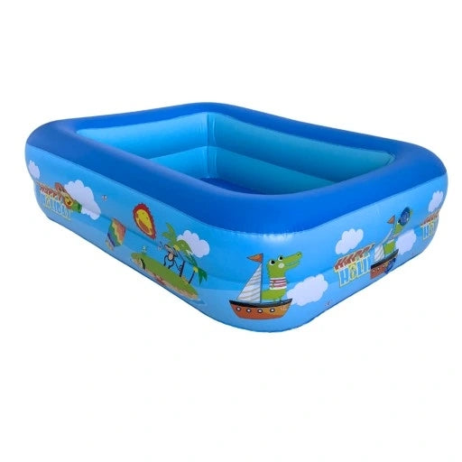 POOL INFLATABLE PADDLING POOL FOR CHILDREN Dry POOL 2 CHAMBERS 110/80 cm Manufacturer code BASENIK OGRODOWY DMUCHANY DLA DZIECI