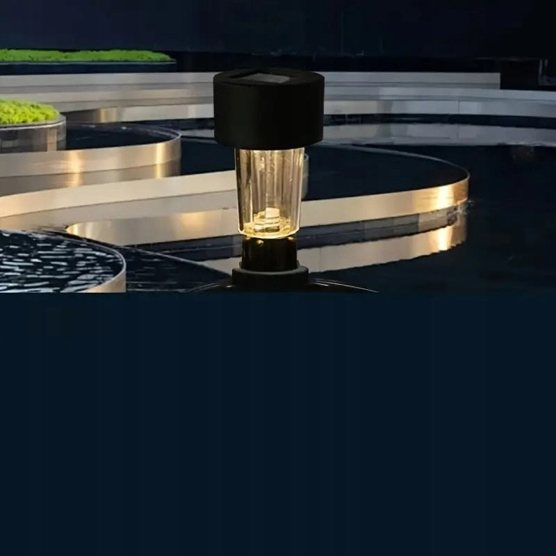 POOL LIGHTING SOLAR LIGHTS SPOTLIGHT 6PCS SOLAR PANEL Batteries included yes