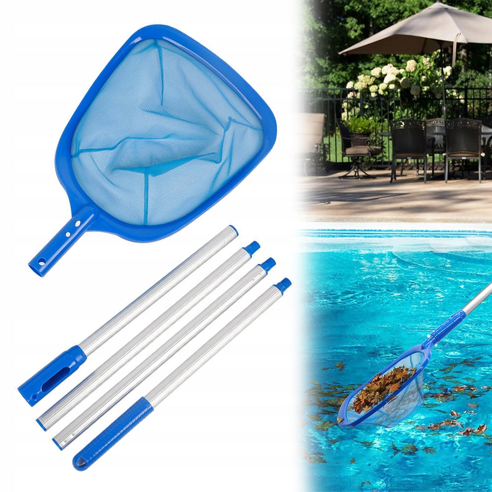 POOL NET CLEANING LANDING NET WITH TELESCOPIC POLE JACUZZI STRAINER