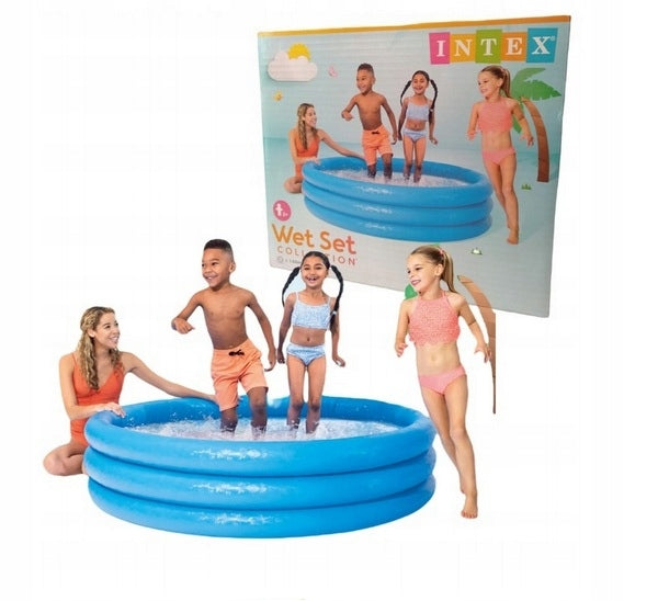 POOL SHOWER TRAY INFLATABLE 168x38 cm INTEX 58446 Large Swimming Pool Round Manufacturer code 364014548