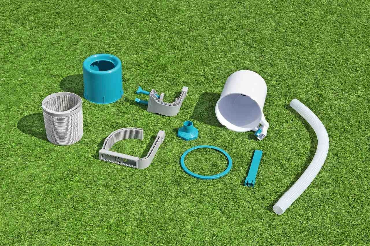 POOL SURFACE SKIMMER – WATER PURIFIER AND CHEMISTRY DISPENSER Product weight with unit packaging 2.182 kg