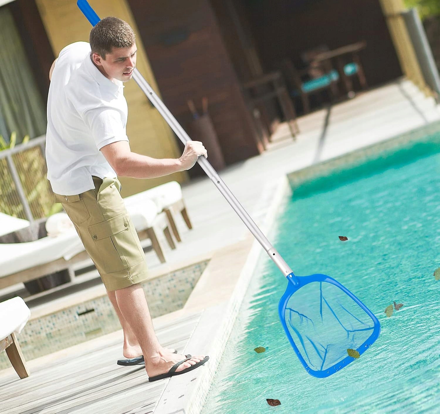 POOL VACUUM CLEANER JOYHOOP CLEANING SET STRAINER 138CM Manufacturer no brand