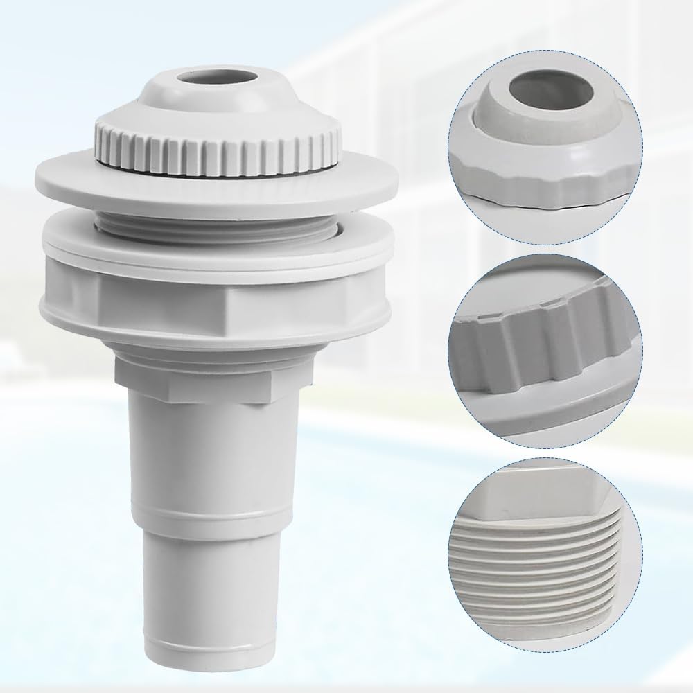 POOL WALL INLET NOZZLE FOR POOL AND SPA ROTARY 360° 1/2" 3/4" Brand no brand