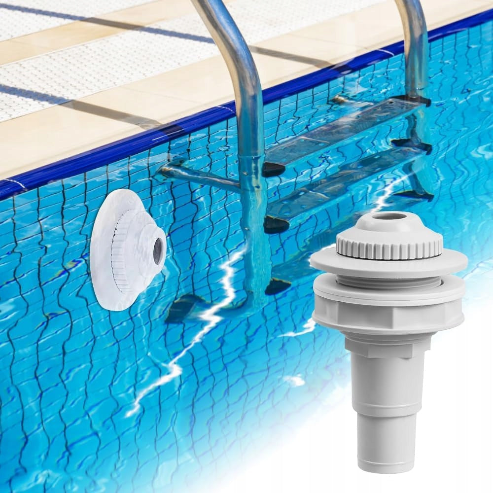 POOL WALL INLET NOZZLE FOR POOL AND SPA ROTARY 360° 1/2" 3/4" Manufacturer code DYSZA WLOTOWA BASENU