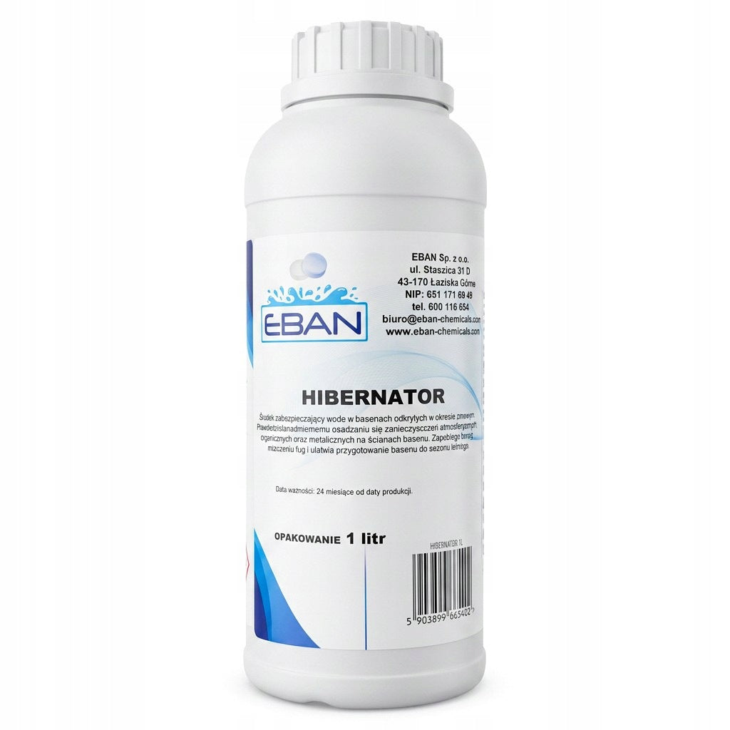 POOL remedy for winter HIBERNATOR wintering pool removes ALGAE SEDIMENTS 1L Packaging status original