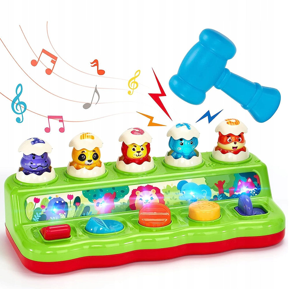 POP UP TOY, EDUCATIONAL MONTESSORI GAMES, MUSIC TOY FOR KIDS Packaging status original