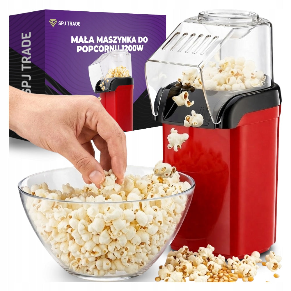 POPCORN MACHINE 1200W Hot Air Fat Free Device LARGE