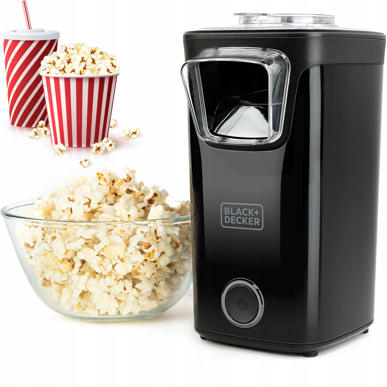 POPCORN MACHINE POPCORN MAKER Black+Decker 1100W Manufacturer code BXPC1100E