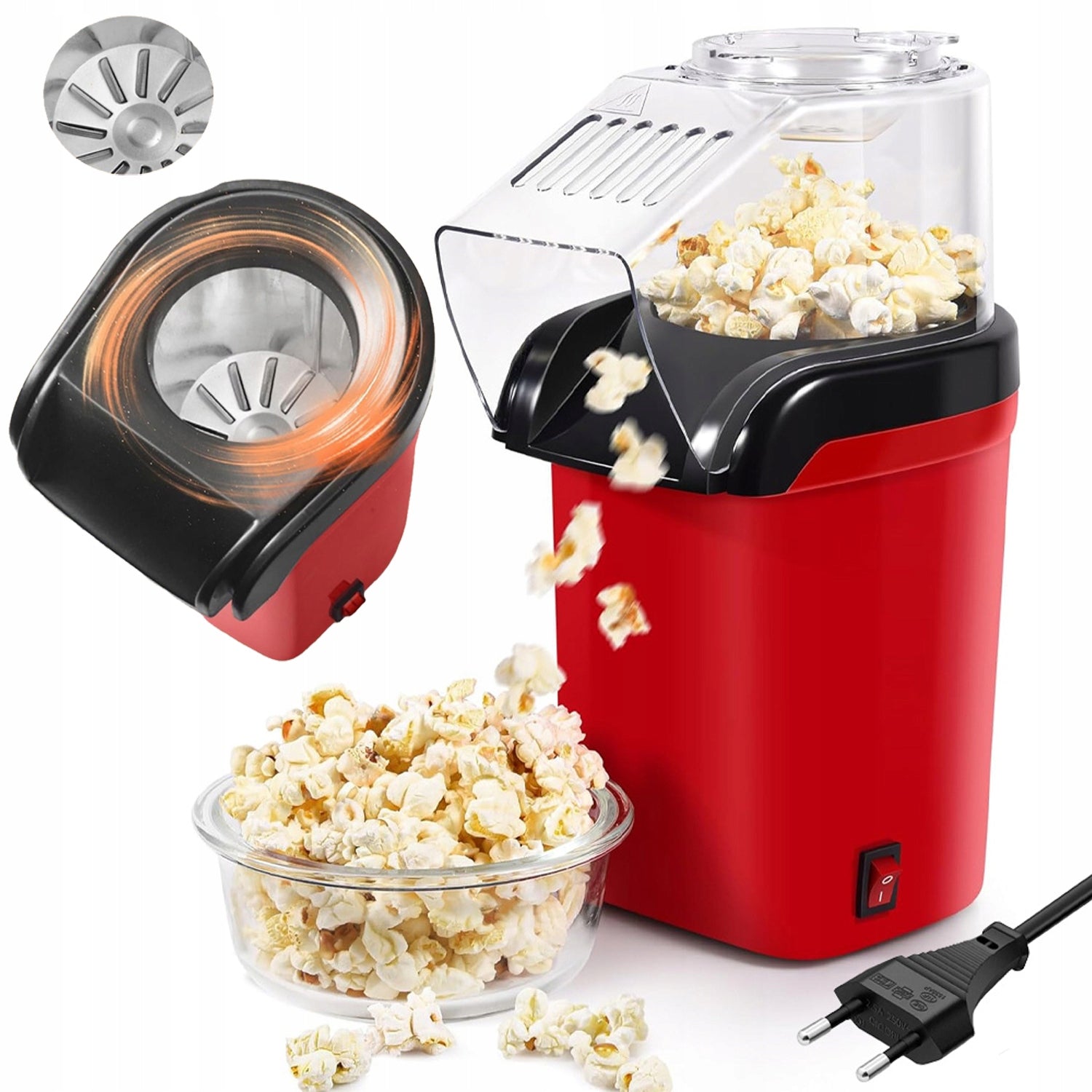 POPCORN MACHINE RETRO POPCORN MACHINE 1200W