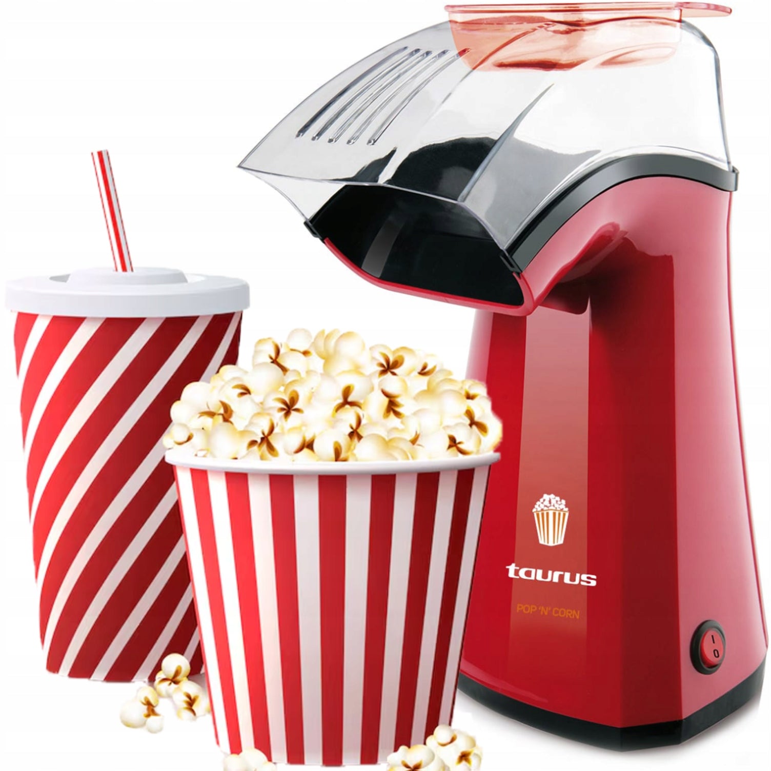 POPCORN MAKER MACHINE POPCORN MAKER Taurus 1100W Manufacturer code 968375000