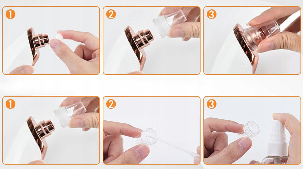 PORE BLACKHEAD VACUUM CLEANER NASAL SKIN CARE 3 LEVELS 5 USB TIPS Brand no brand