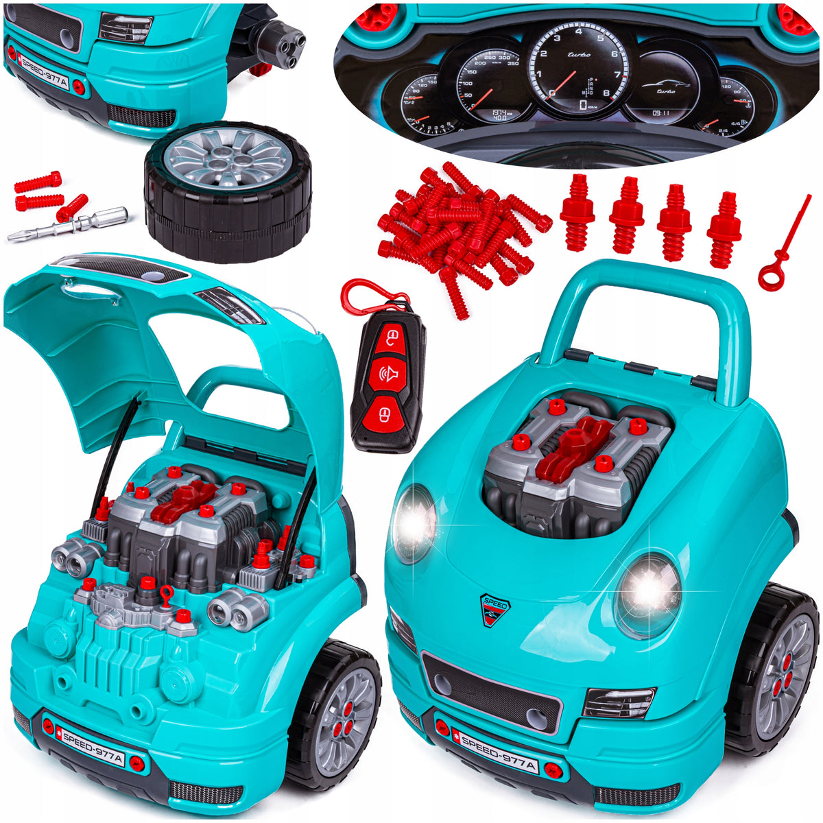 PORSCHE CAR FOR UNSCREWING AND TWISTING