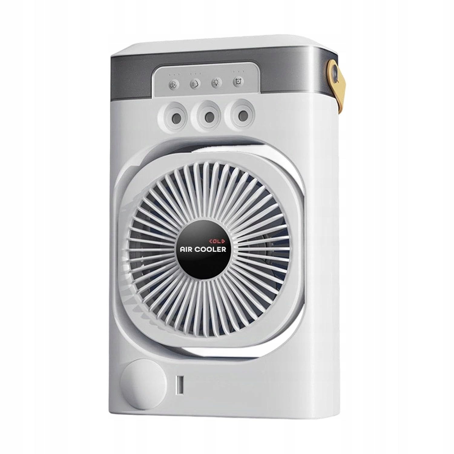 PORTABLE AIR CONDITIONER 3IN1 FAN LED HUMIDIFIER RGB USB WHITE