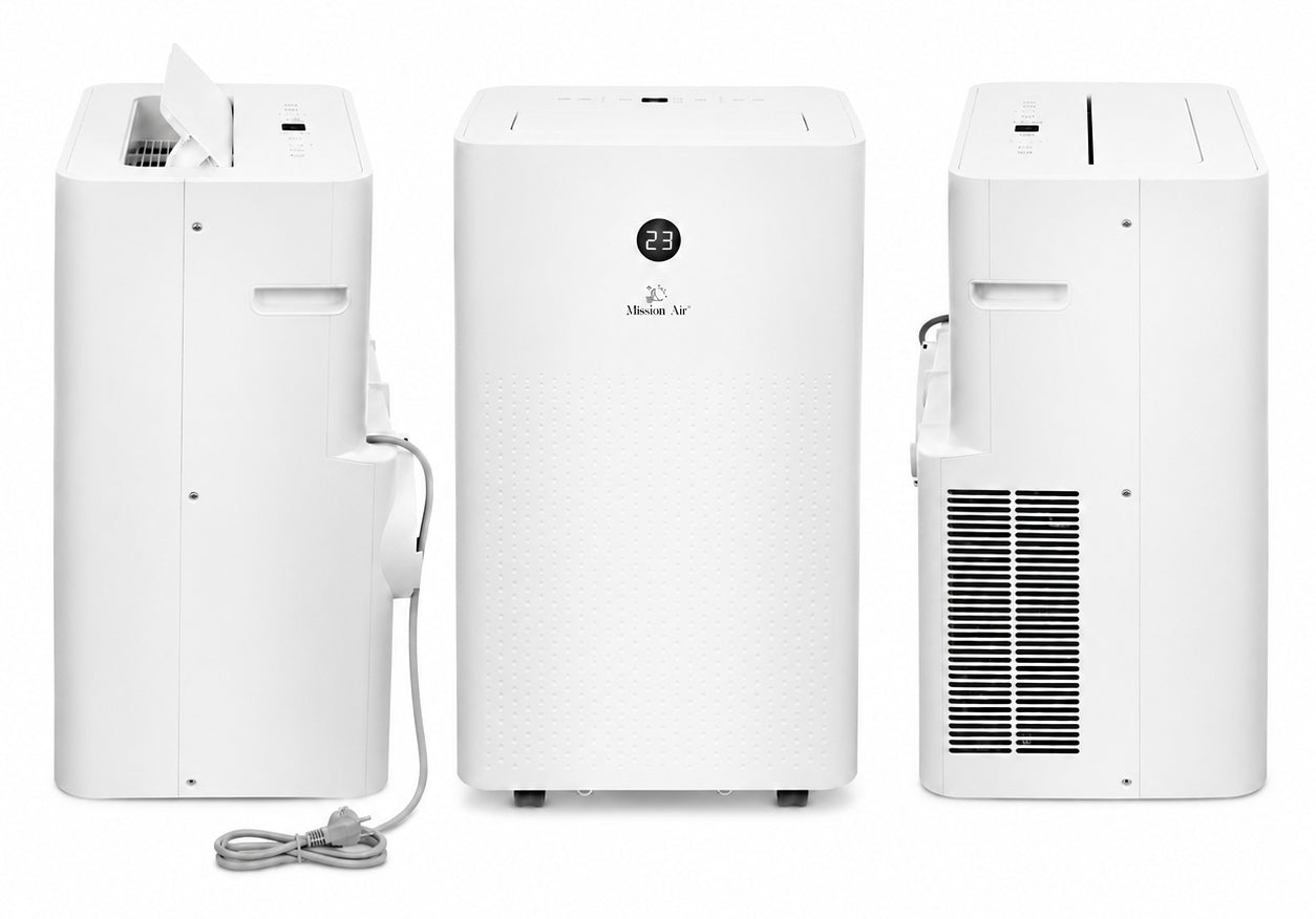 PORTABLE AIR CONDITIONER 3in1 Mission Air 4,1kW +dehumidifier 40l/24h +SWING +WiFi Packaging status original