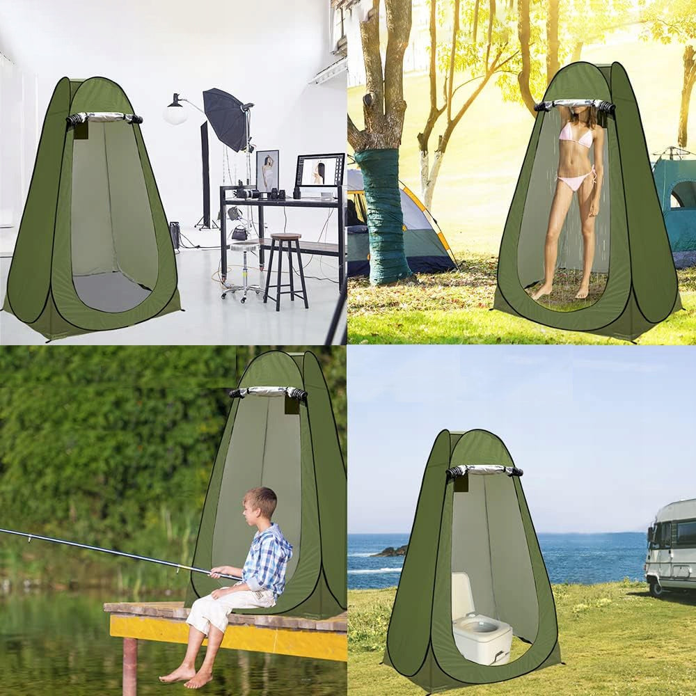 PORTABLE BEACH TENT FOR SHOWER CHANGING ROOM WATERPROOF WITH WINDOWS Brand no brand