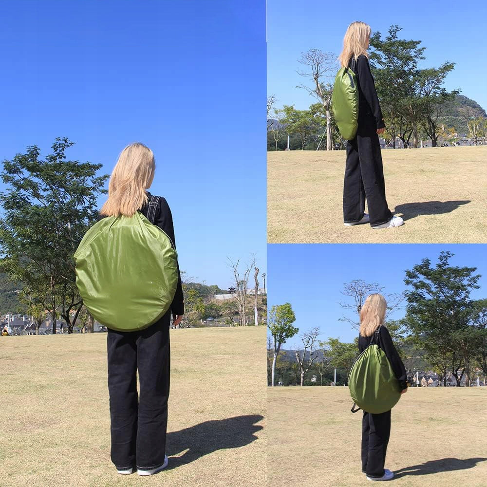 PORTABLE BEACH TENT FOR SHOWER CHANGING ROOM WATERPROOF WITH WINDOWS Waterproofness 4000 mm