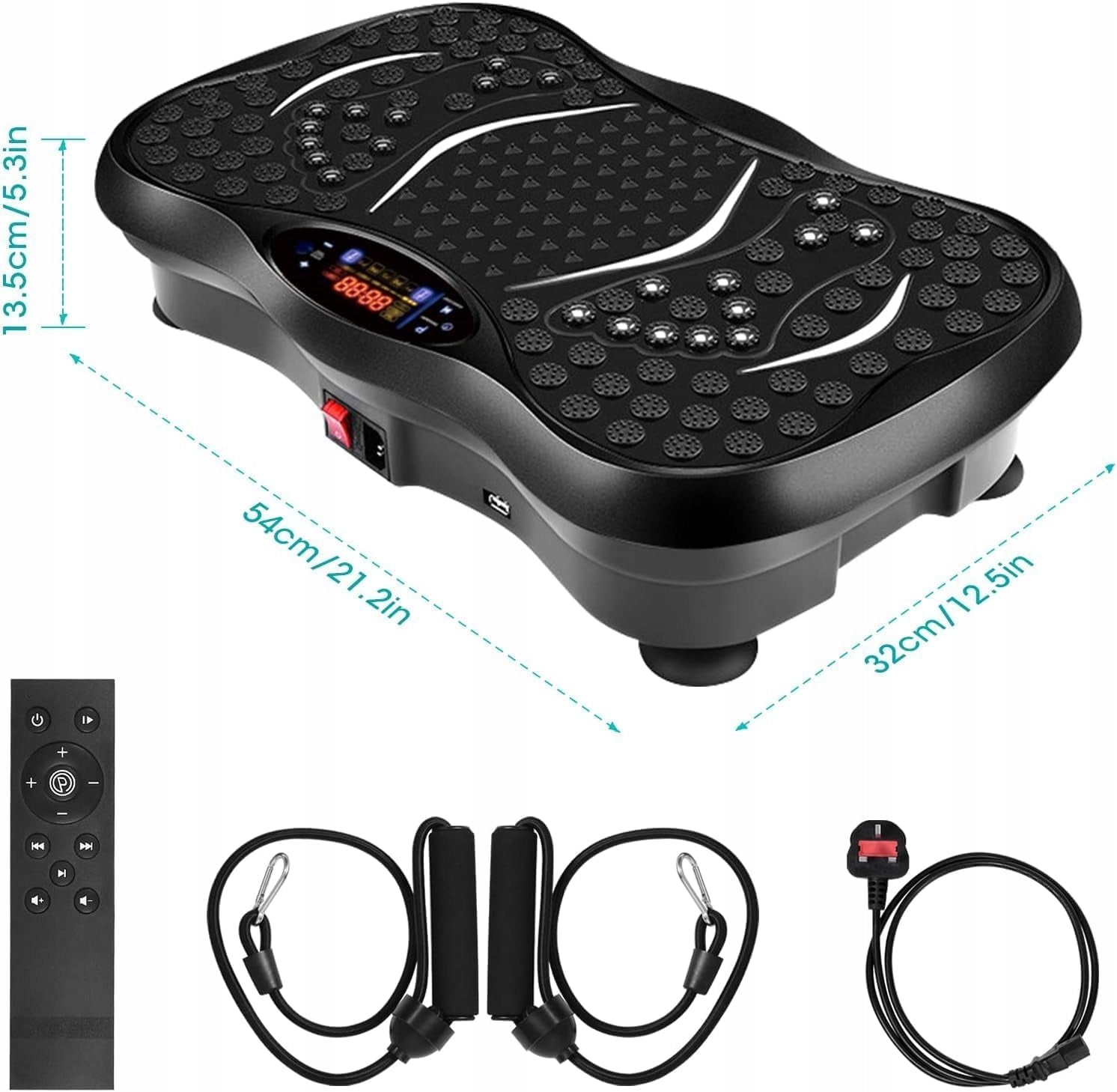 PORTABLE BLUETOOTH VIBRATING BOARD USB QUIET MOTOR OPERATION Brand no brand