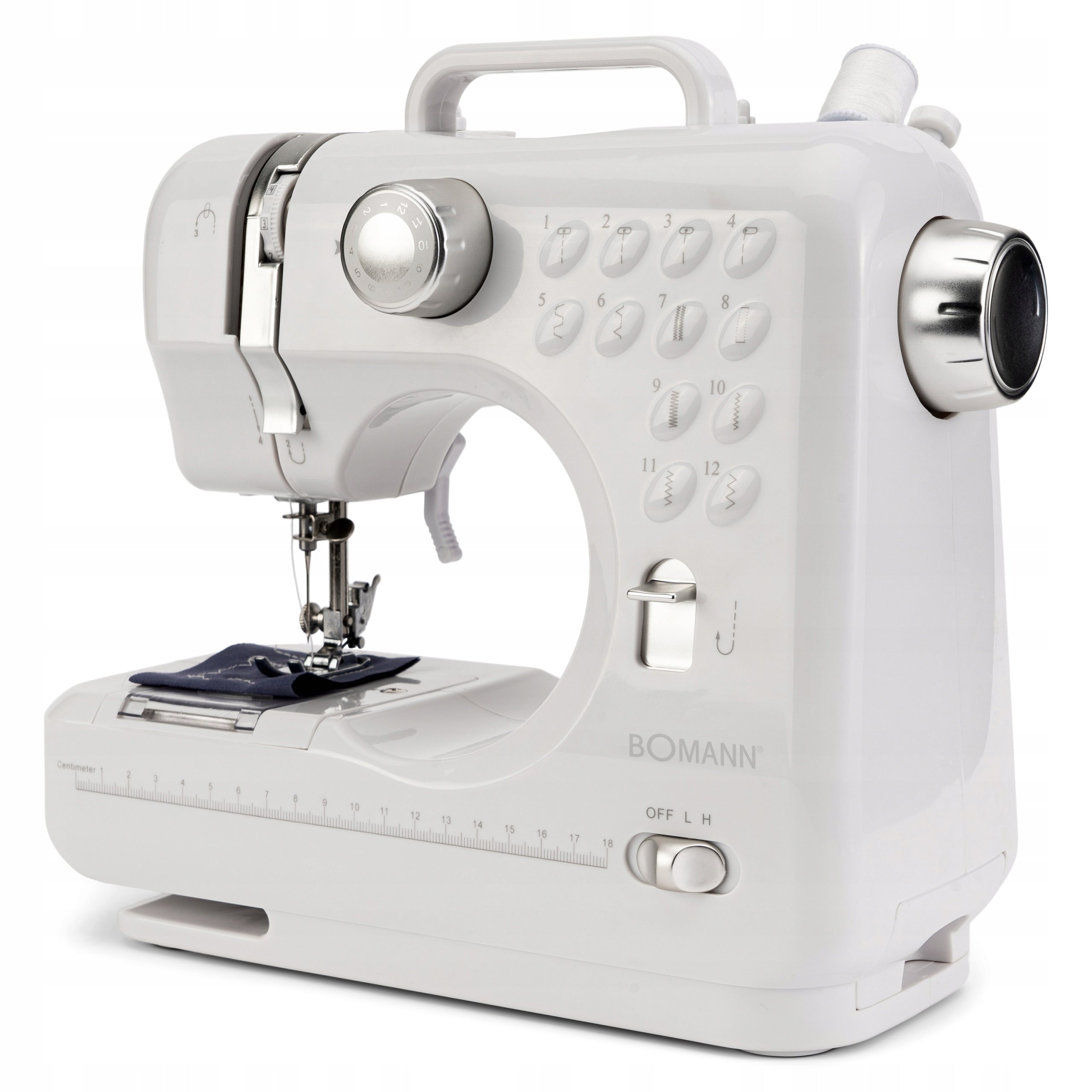 PORTABLE ELECTRIC SEWING MACHINE SEWING TOOLBOX Thread Needle BOMA Brand Clatronic