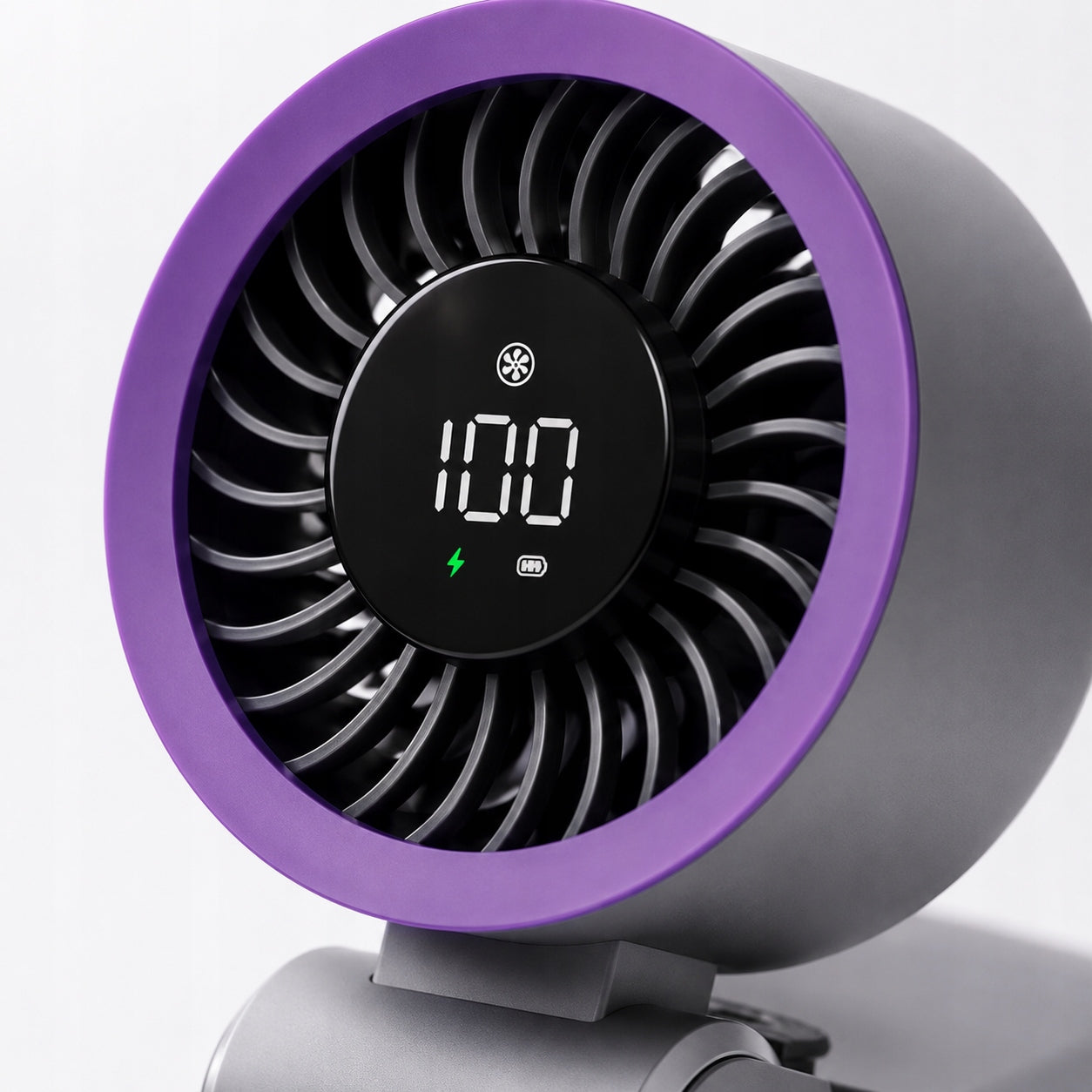 PORTABLE FAN MINI DESK FAN QUIET HANDHELD 3600mAh 100 mode Manufacturer code Mini Wentylator ręczny biurkowy akumulatorowy