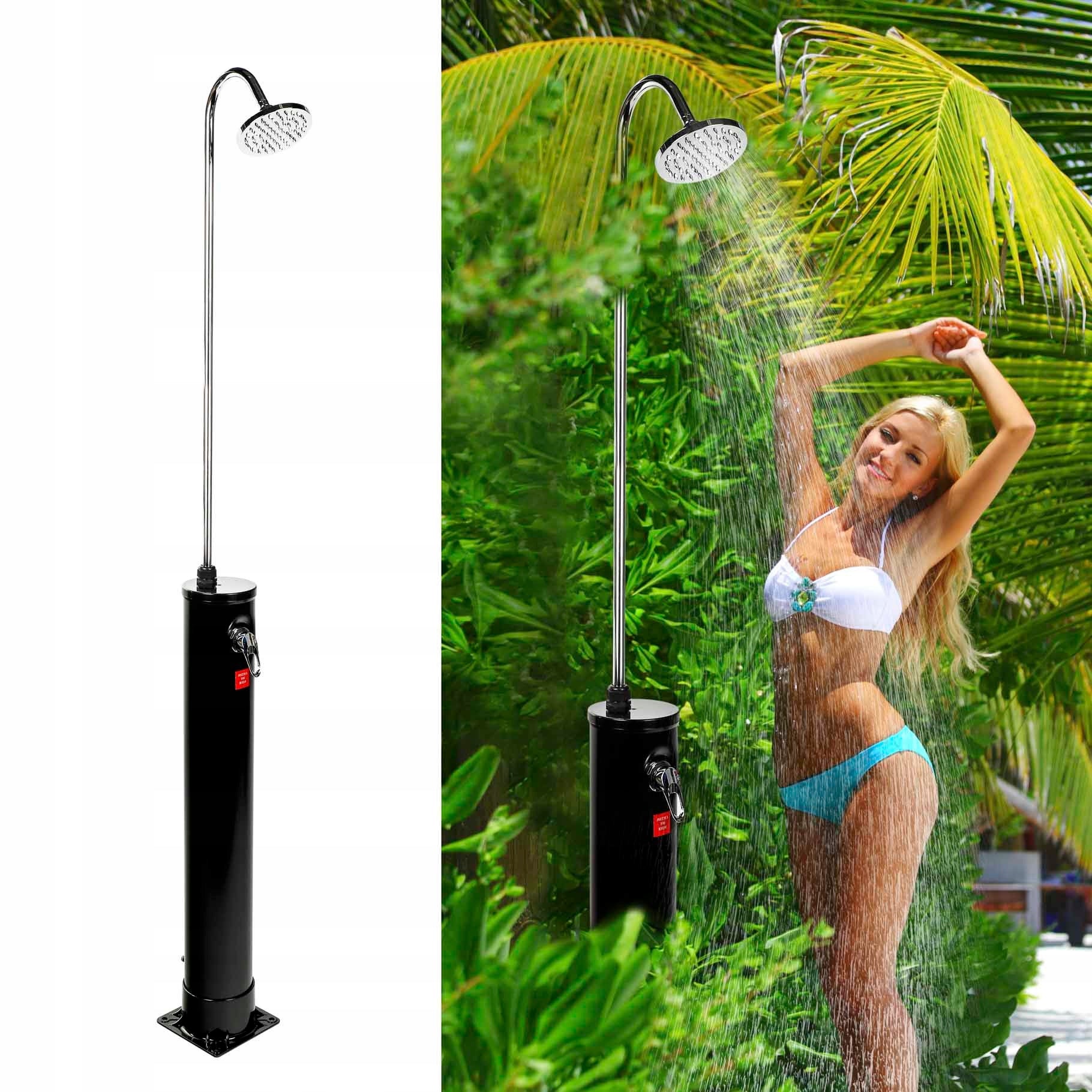 PORTABLE GARDEN SHOWER CAMPING SOLAR 18l SOLAR POOL 218cm Packaging status original