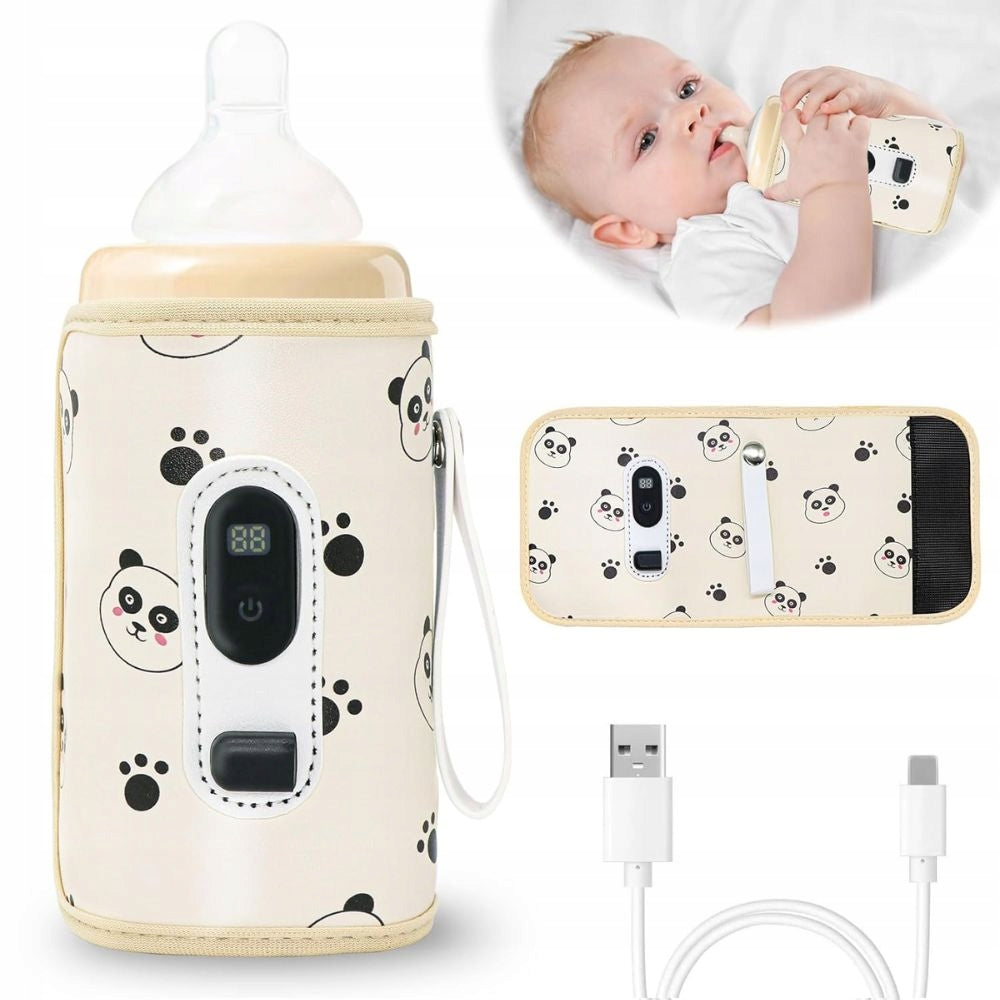 PORTABLE HEATER FOR MILK BOTTLES FOOD TOURIST CAR USB