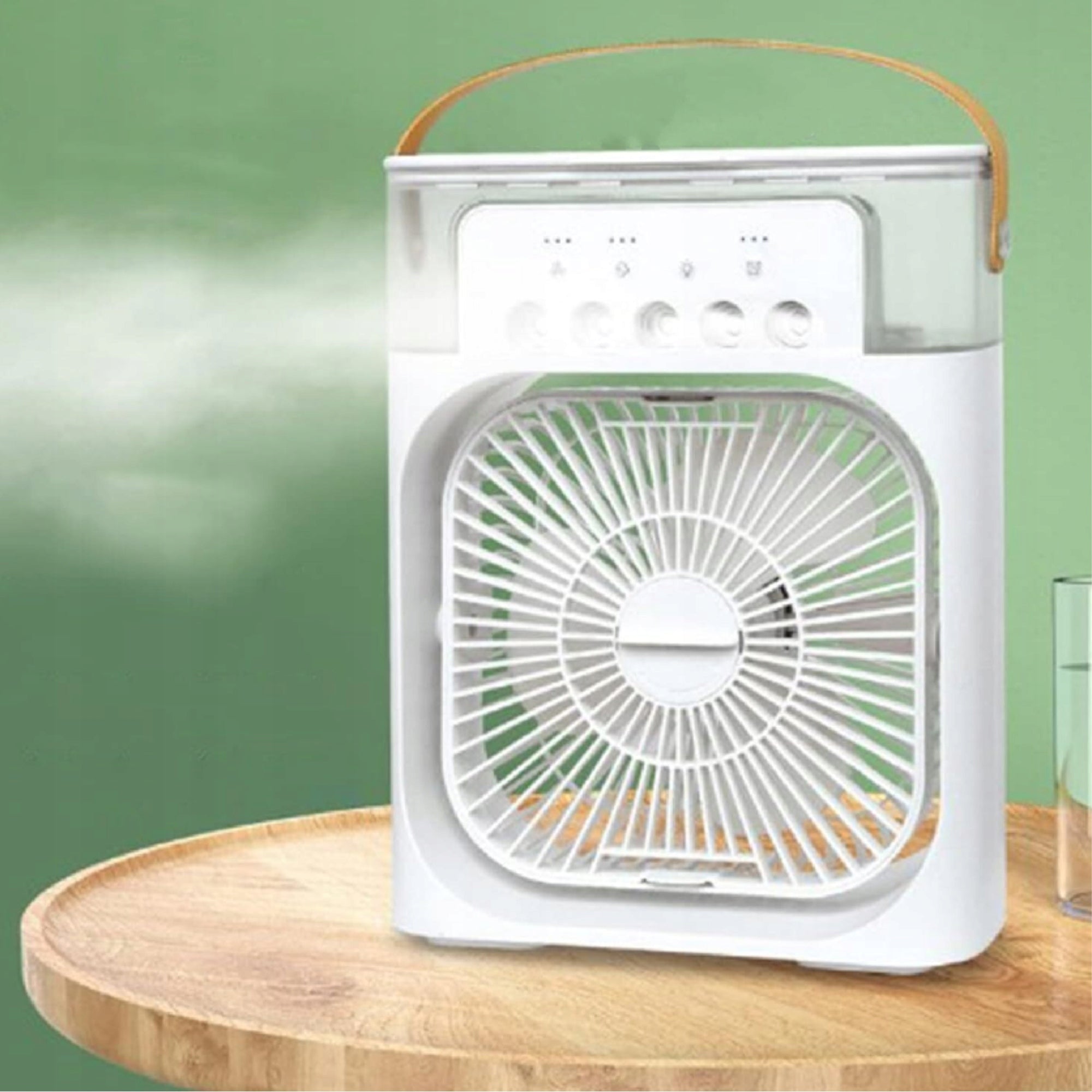 PORTABLE MINI AIR CONDITIONER FAN HUMIDIFIER LED Brand no brand