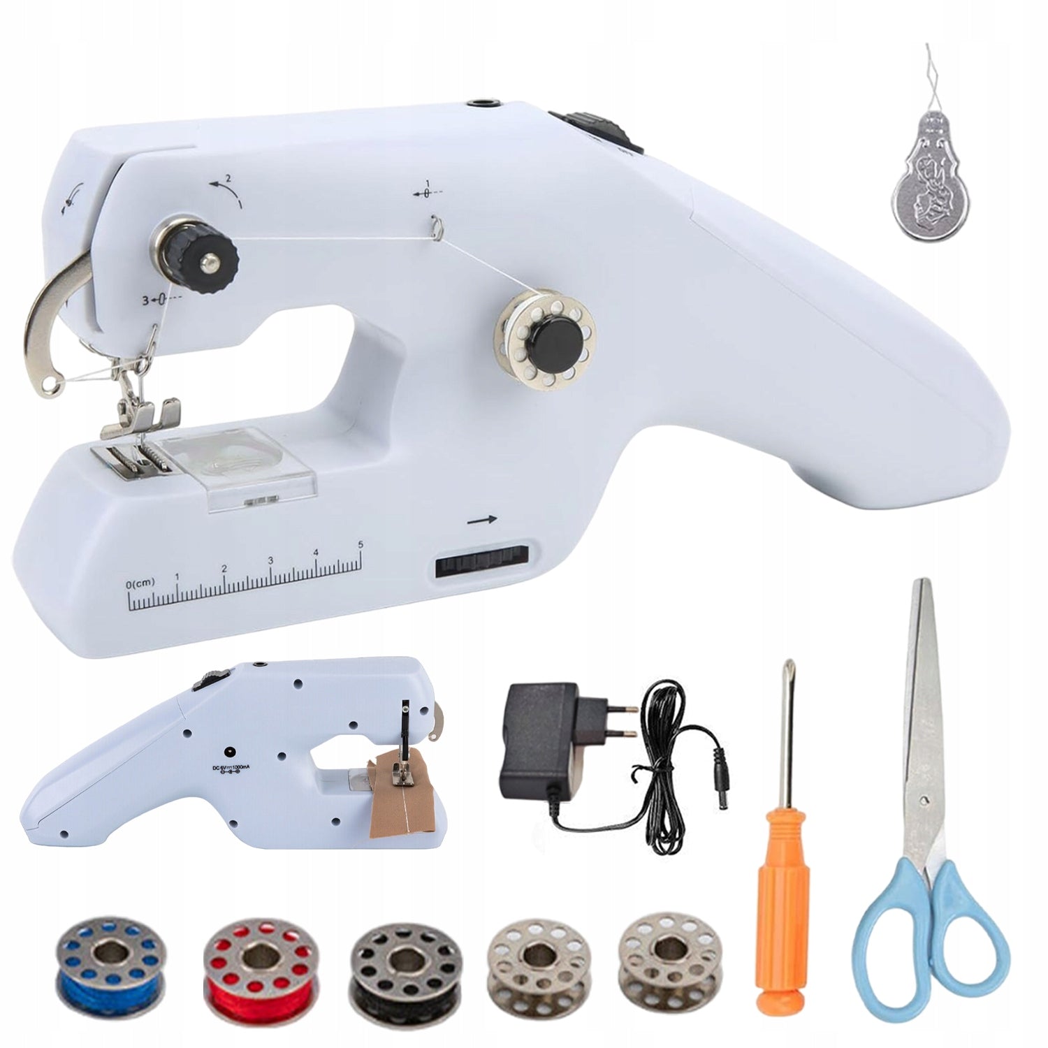 PORTABLE MINI HAND SEWING MACHINE HANDY AUTOMATIC MACHINE