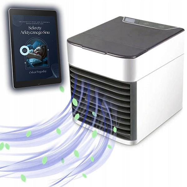 PORTABLE MINI HOME USB COOLER SMALL OFFICE WATER FAN + FREEBIE