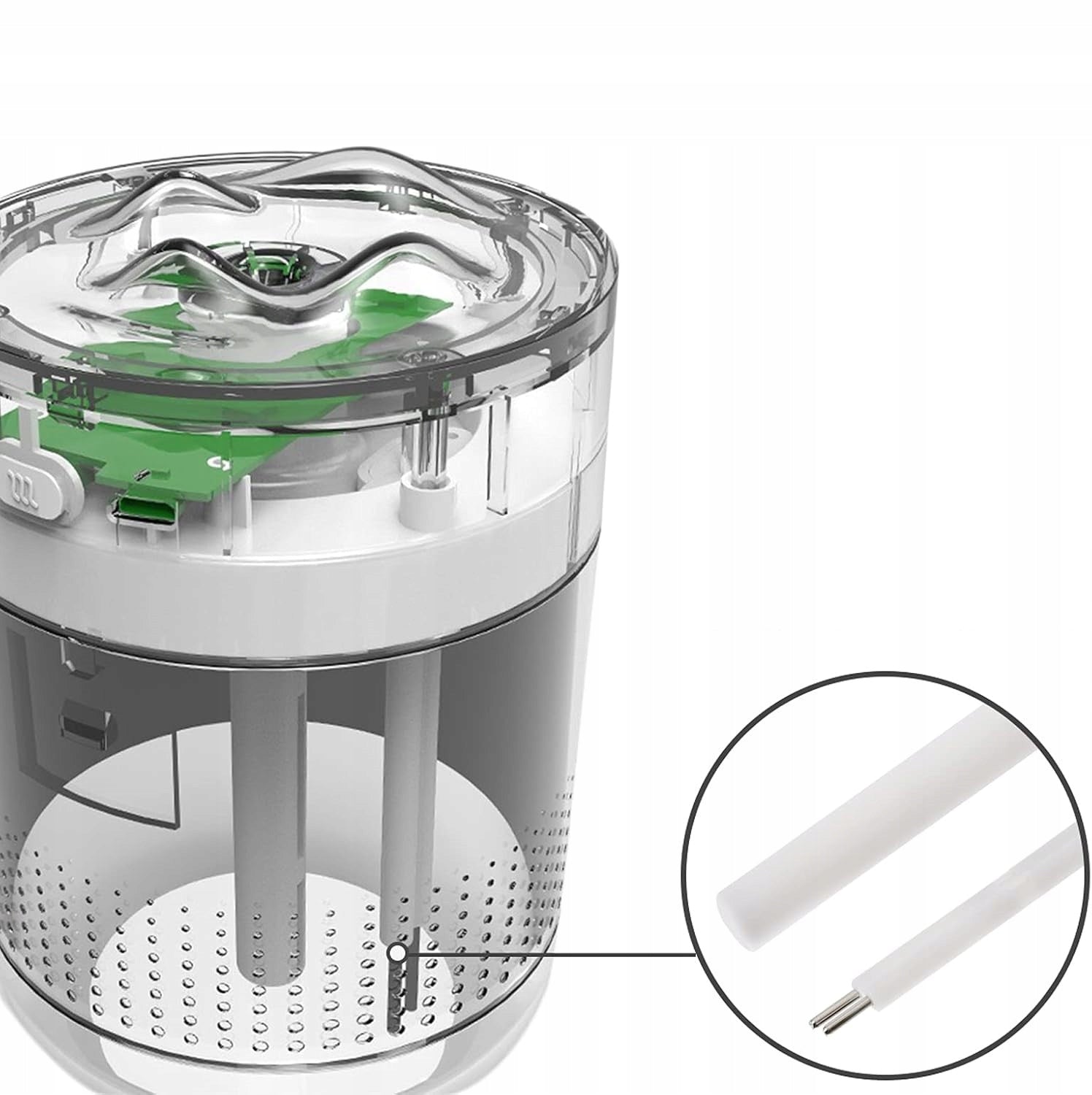 PORTABLE MINI HUMIDIFIER 500ML 2 MODES USB MIST FOR OFFICE WHITE Manufacturer code B07Z64CSTJ