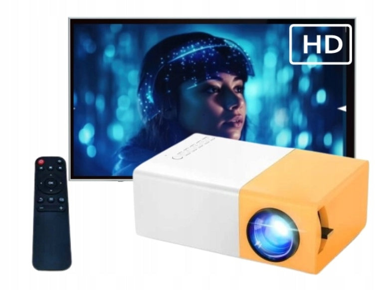 PORTABLE MINI PROJECTOR LED PROJECTOR FULL HD PHONE LAPTOP TABLET YG300 Manufacturer code yg300