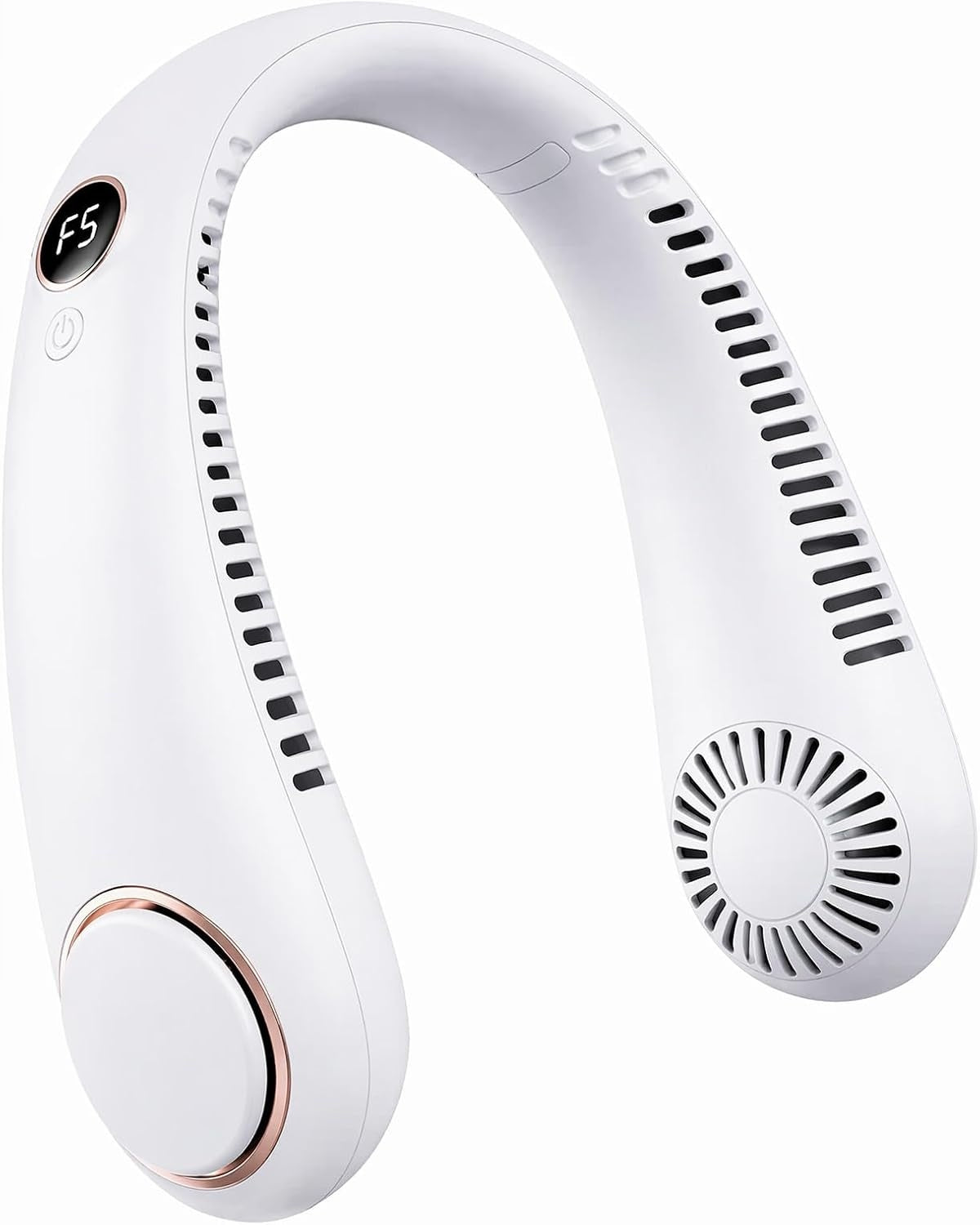 PORTABLE NECK FAN, RECHARGEABLE, 1200MAH