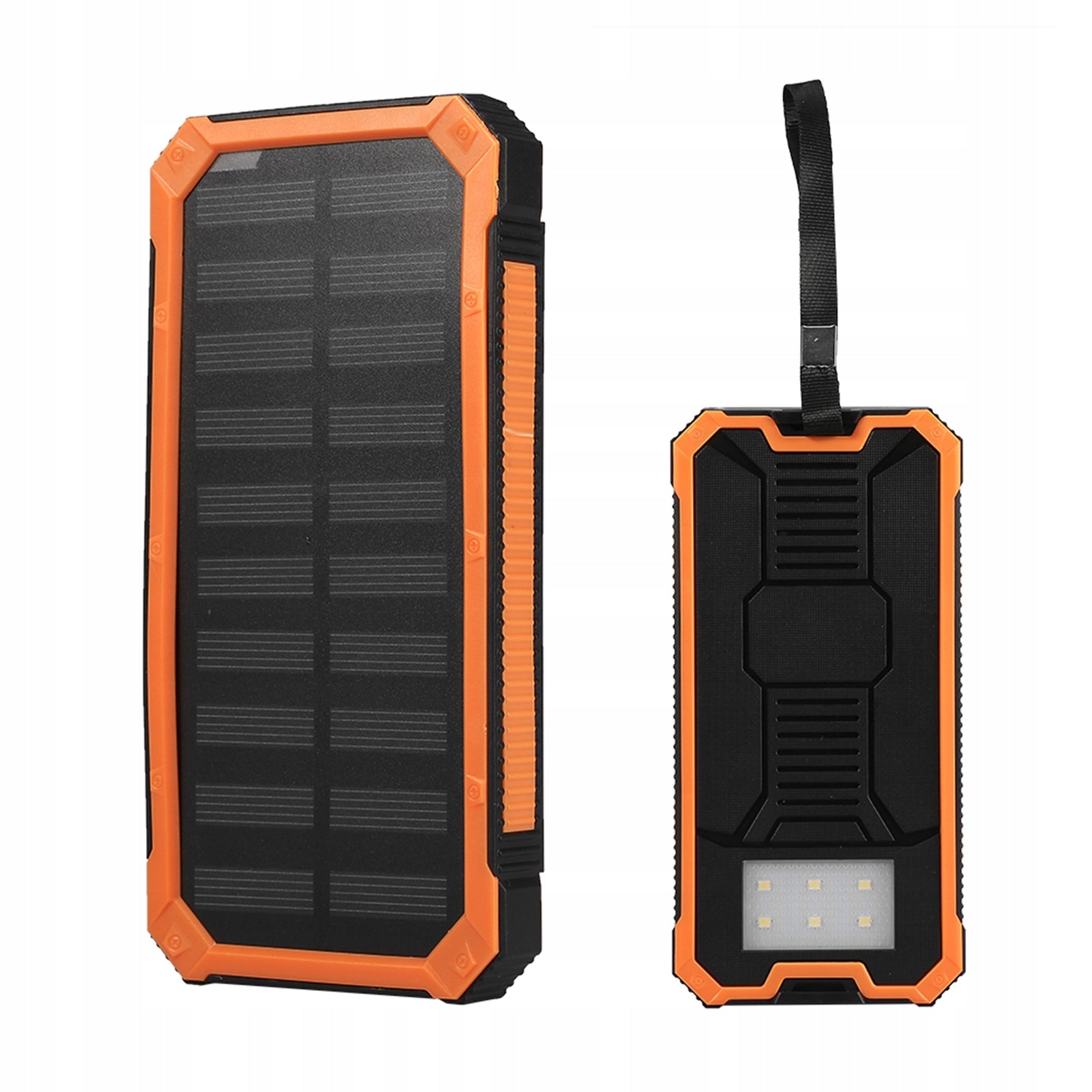 PORTABLE POWER BANK SOLAR POWERBANK DOUBLE PANEL