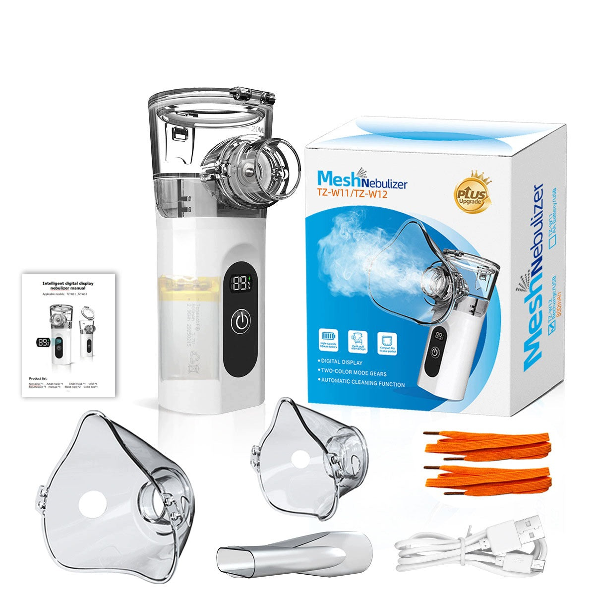PORTABLE RECHARGEABLE MESH INHALER FOR CHILDREN AND ADULTS QUIET Medical device no